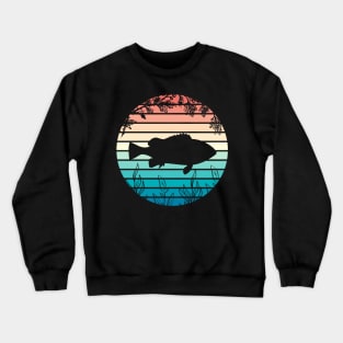 Vintage Time for fishing Crewneck Sweatshirt